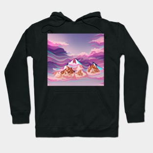 Aesthetic Mountains Concept Hoodie